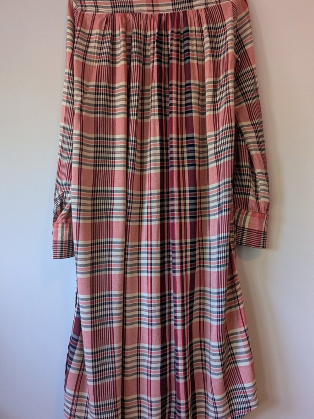 Free People Loralei Plaid Dress-Tunic Size XS - Picture 5 of 10